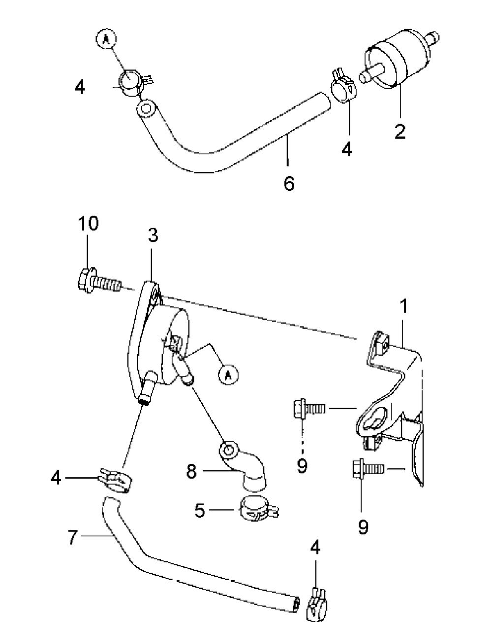 Fh601v-Bs27 Fuel Valve Diagram and Parts List for M48-KW 53AI8CTV750-23HP Cub Cadet Lawn Tractor